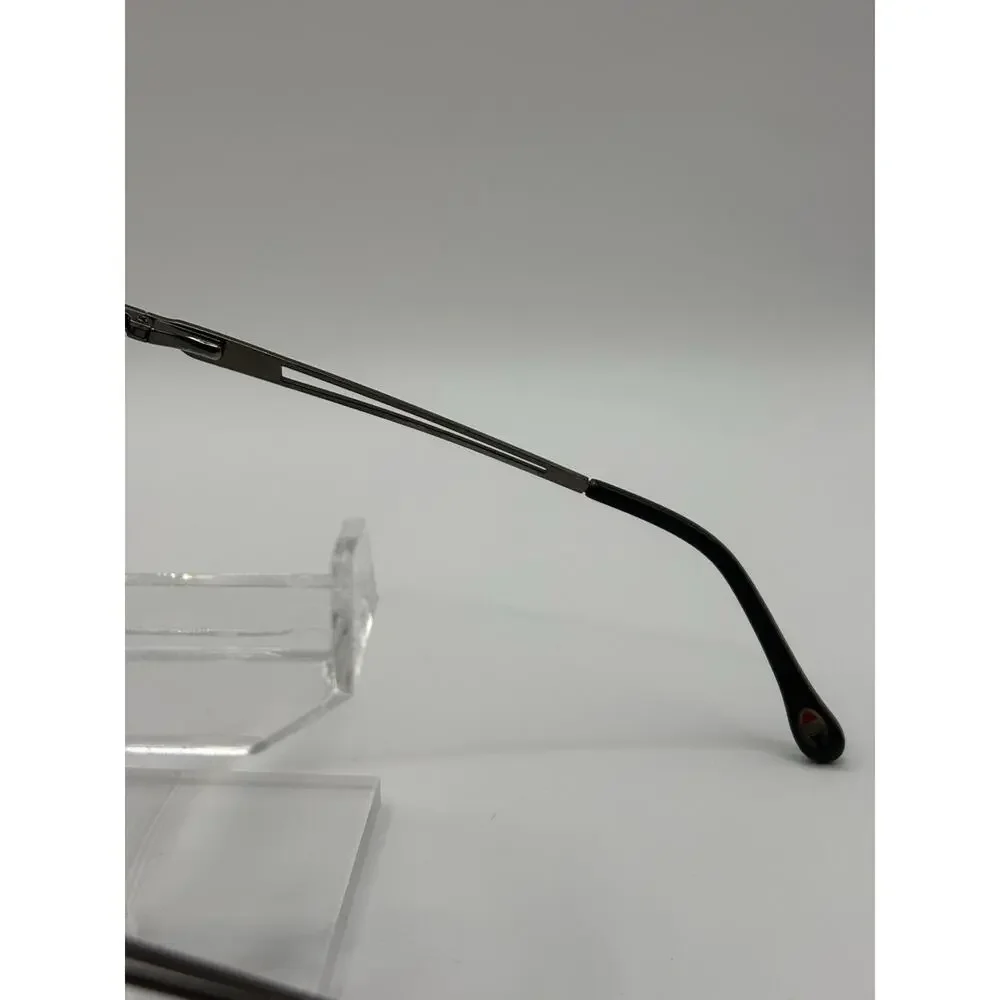 Champion Gray Rectangular Metal Eyeglasses Frames 54-18 Optical Unisex